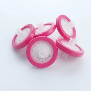 Filtros de Jeringa RC 0.45um, 25mm